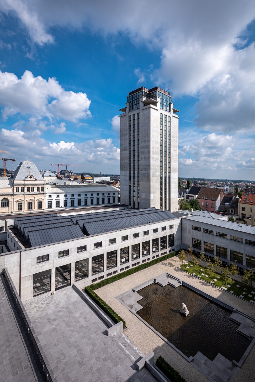 The Boekentoren Ghent University Library 1936