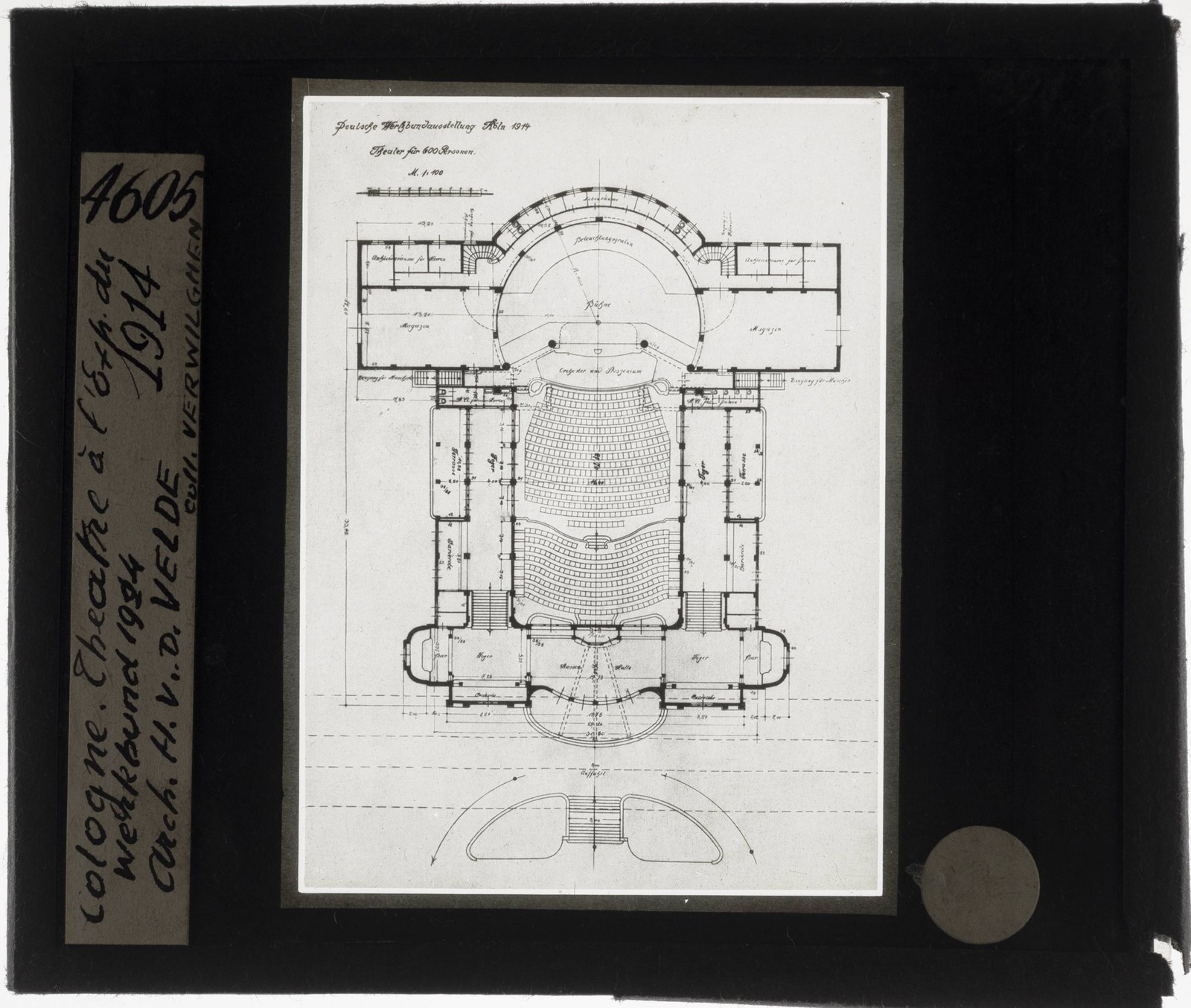 Werkbund Theatre Cologne 1914 by Henry van de Velde